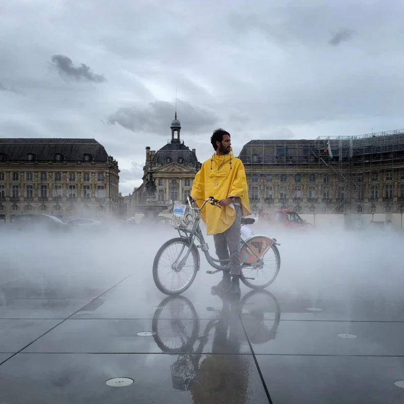 Cape de pluie vélo - Polyester 100% recyclé - Cap Breton