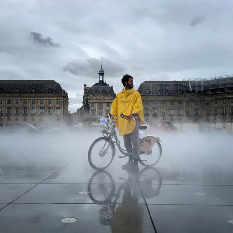 Cape de pluie vélo - Polyester 100% recyclé - Cap Breton