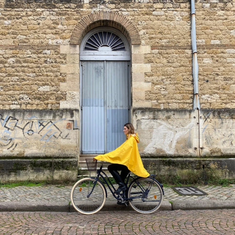 Cape de pluie vélo - Polyester 100% recyclé - Cap Breton