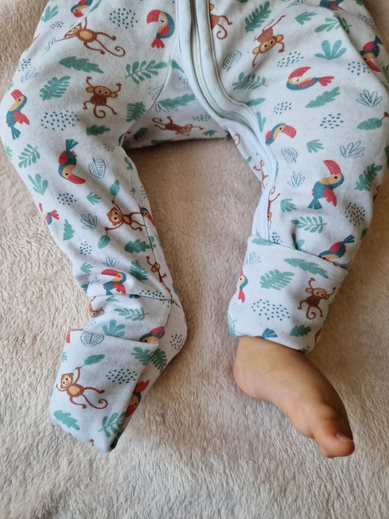 Pyjama bébé zippé - Malin comme un singe
