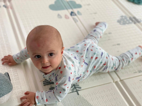 Pyjama bébé zippé - Comme un poisson dans l'eau