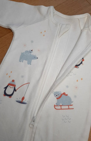 Pyjama bébé zippé - Câlins d'Ours