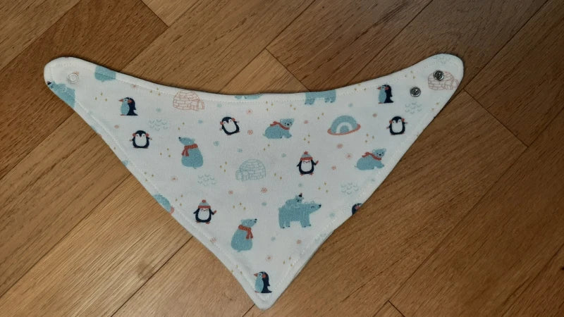 Bavoir bandana bébé - Polaire