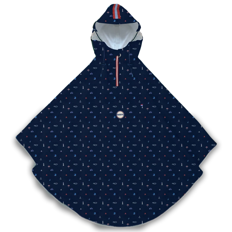 Cape de pluie vélo - Polyester 100% recyclé - Cap Bonne Espérance