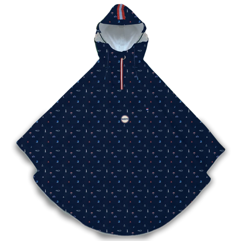 Cape de pluie vélo - Polyester 100% recyclé - Cap Bonne Espérance