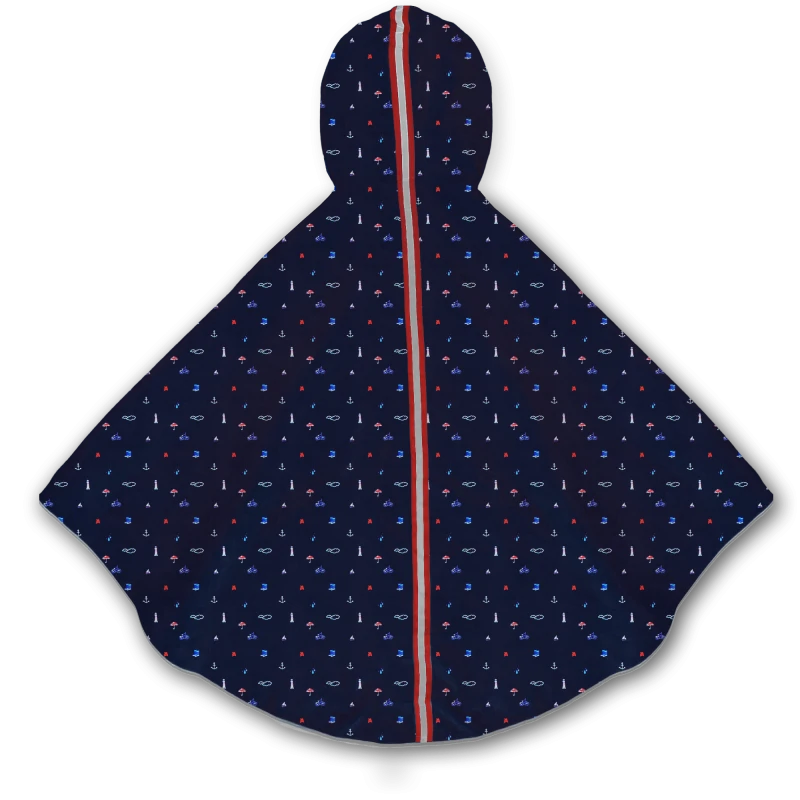 Cape de pluie vélo - Polyester 100% recyclé - Cap Bonne Espérance