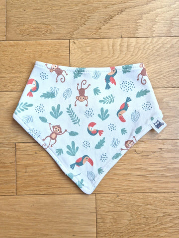 Bavoir bandana bébé - Jungle