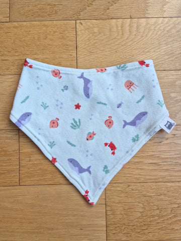 Bavoir bandana bébé - Mer