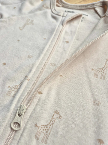 Pyjama bébé zippé - Girafe 1