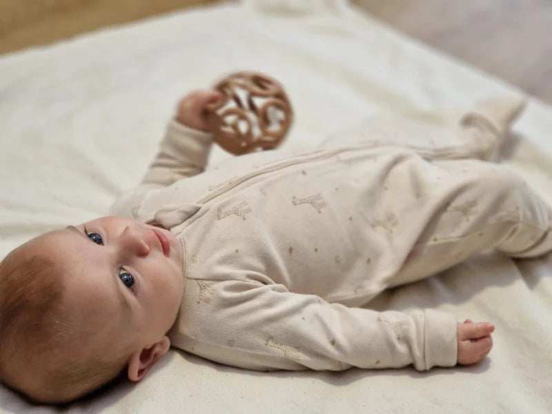Pyjama bébé zippé - Girafe 1