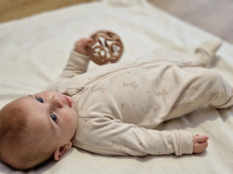 Pyjama bébé zippé - Girafe 1