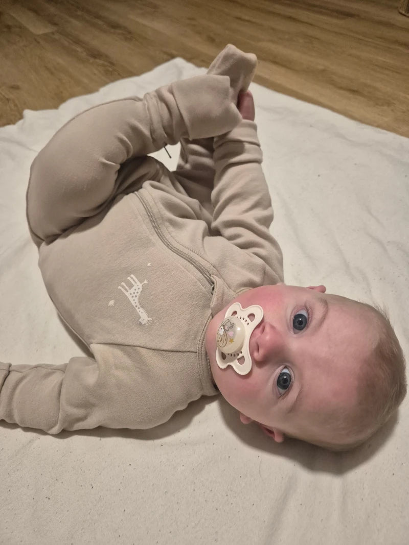 Pyjama bébé zippé - Girafe 2