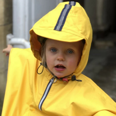 Cape de pluie enfant en polyester recyclé
