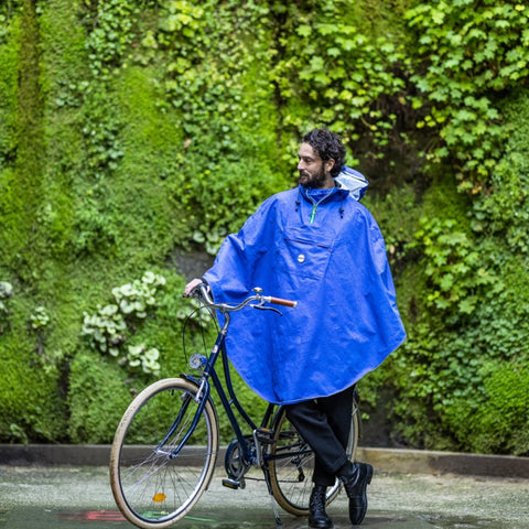 Cape de pluie vélo - Polyester 100% recyclé - Cap Comorin