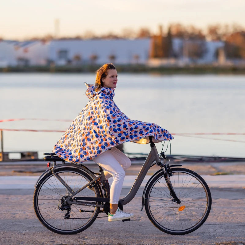 Cape de pluie vélo - Polyester 100% recyclé - Cap Canaveral