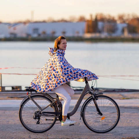 Cape de pluie vélo - Polyester 100% recyclé - Cap Canaveral