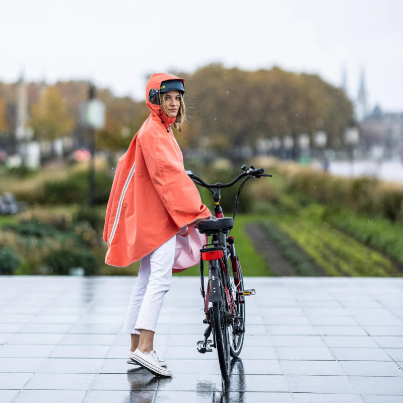 Cape de pluie vélo - Polyester 100% recyclé - Cap York