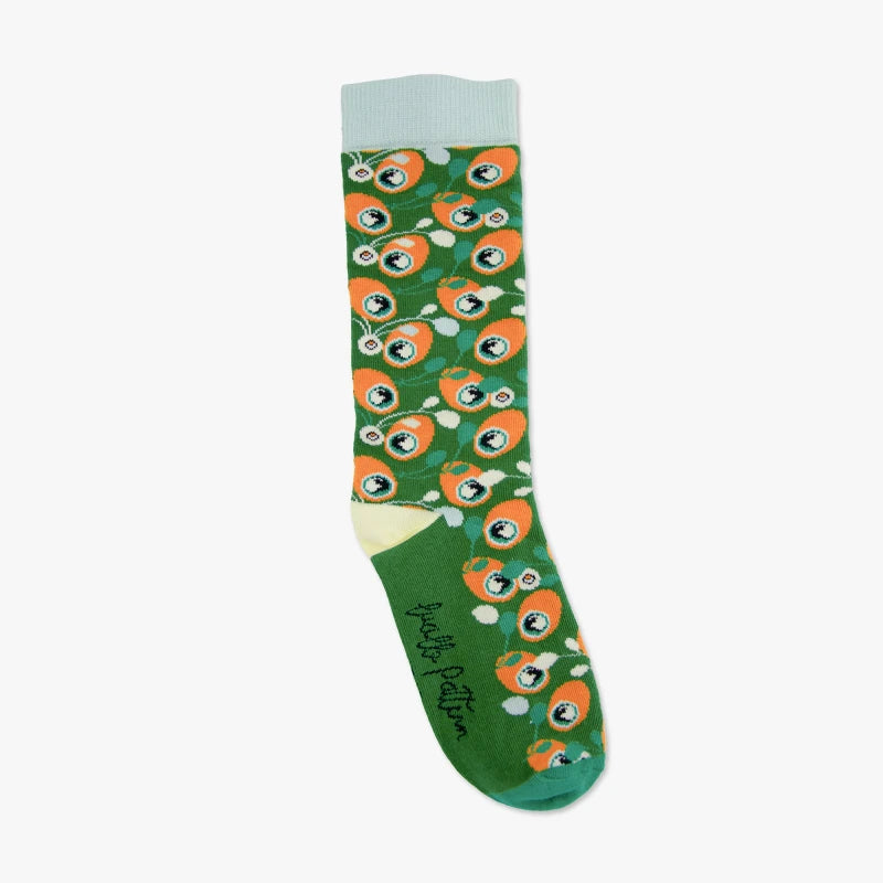 Lucille Pattern | Paire de chaussettes Plume de paon