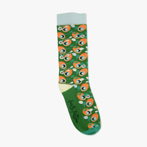 Lucille Pattern | Paire de chaussettes Plume de paon