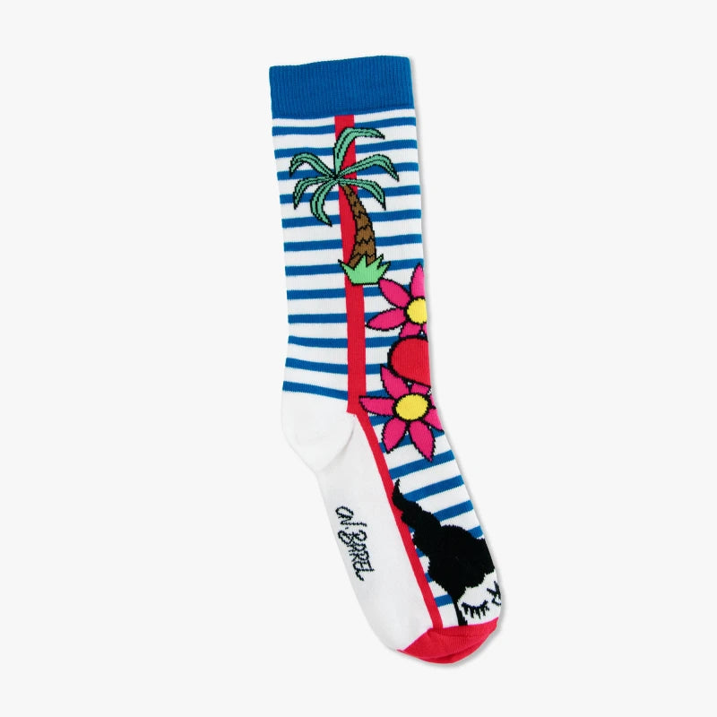 Caroline Barel | Paire de chaussettes marinière
