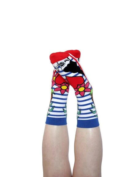 Caroline Barel | Paire de chaussettes marinière