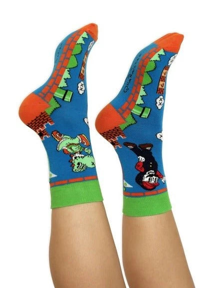 Oskunk | Chaussette à l'unité Mario