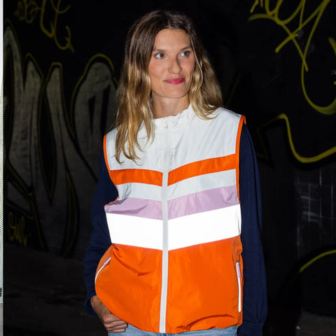 Veste réfléchissante - Polyester 100% recyclé