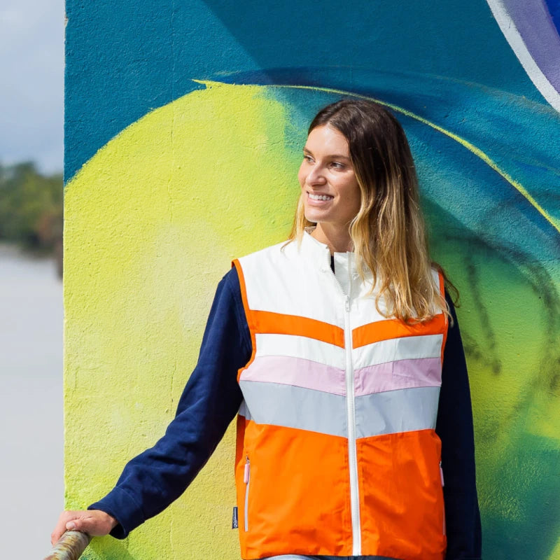 Veste réfléchissante - Polyester 100% recyclé