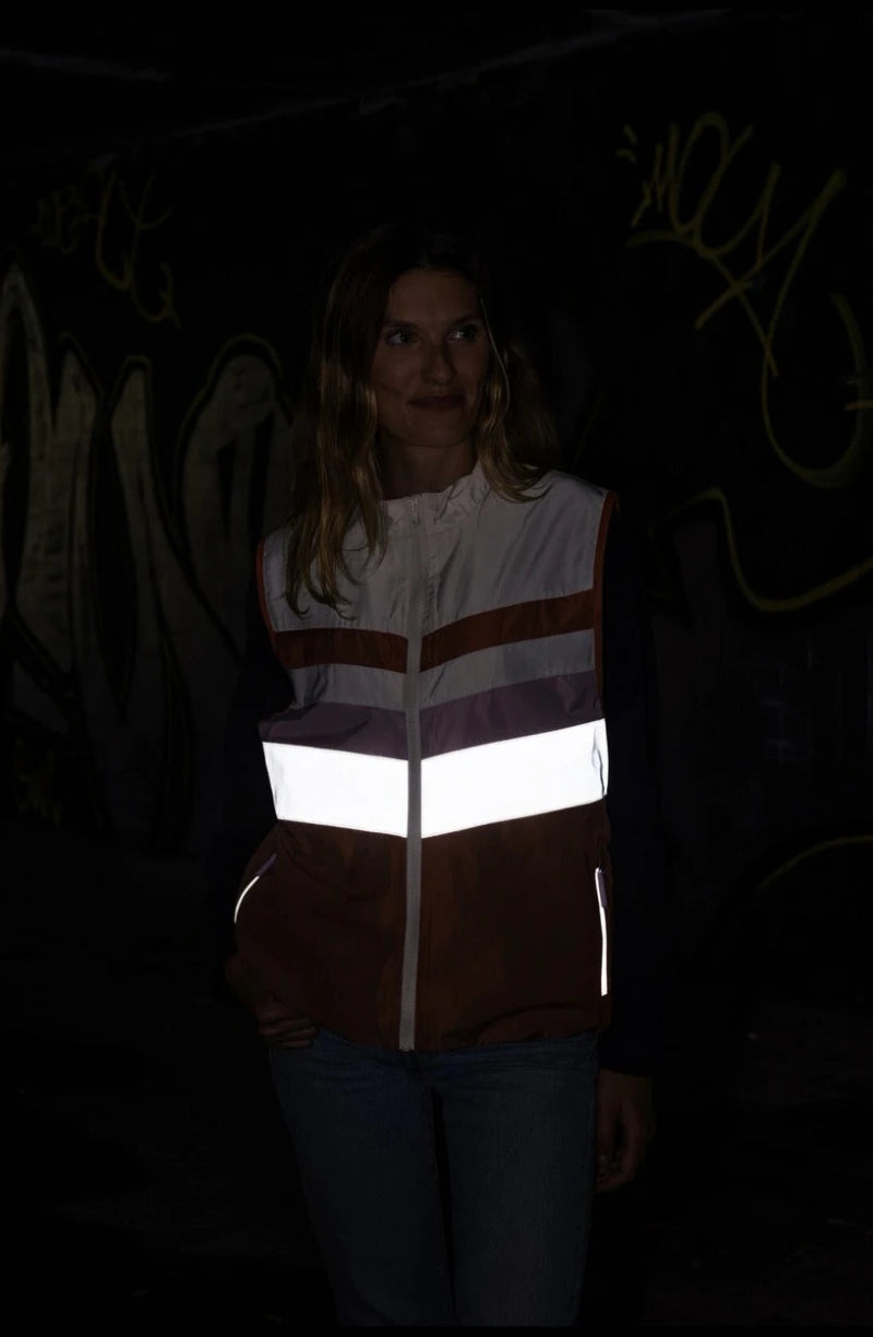 Veste réfléchissante - Polyester 100% recyclé