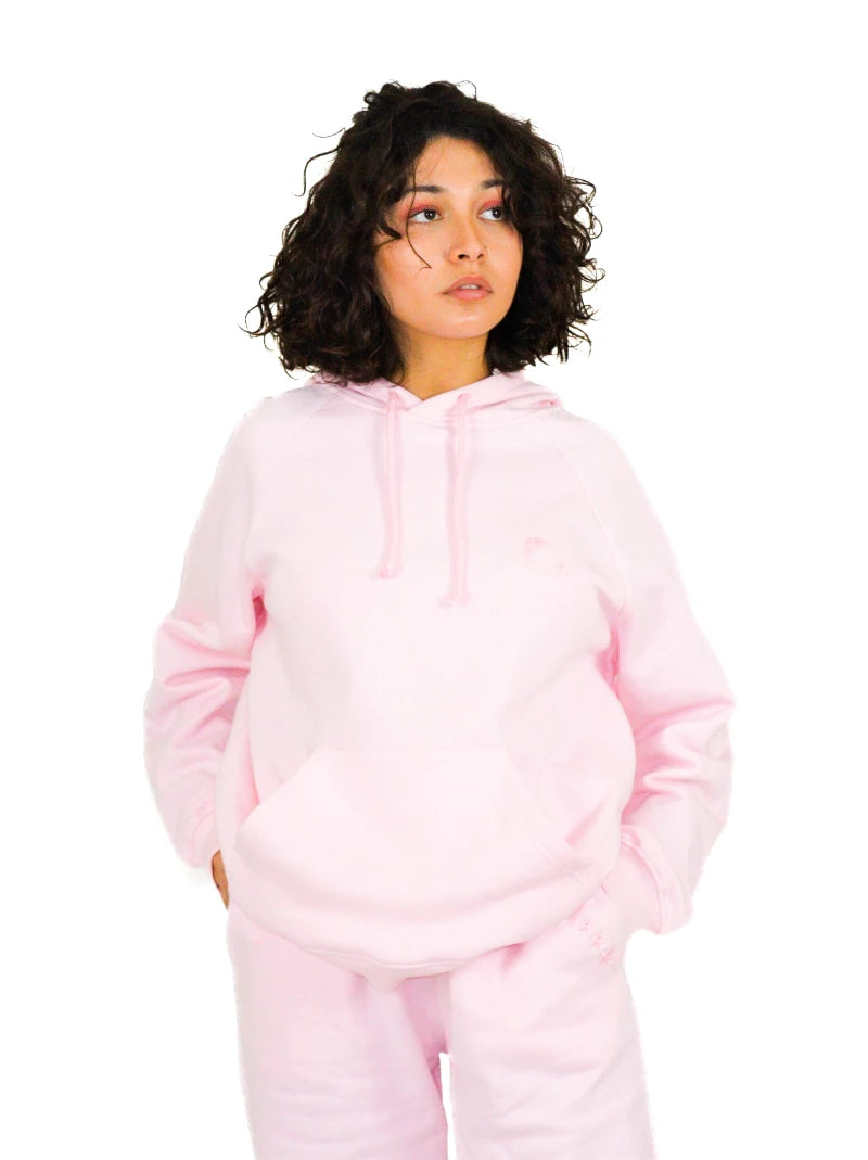 Sweat Néphélée Rose avec logo Aphaïa