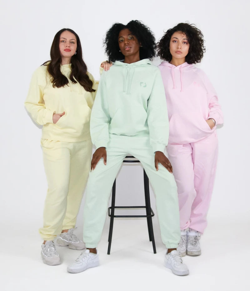 Sweat Néphélée Rose avec logo Aphaïa