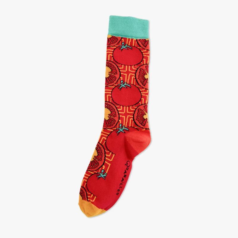 Lucille Pattern | Paire de chaussettes Tomates