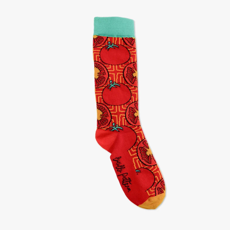 Lucille Pattern | Paire de chaussettes Tomates