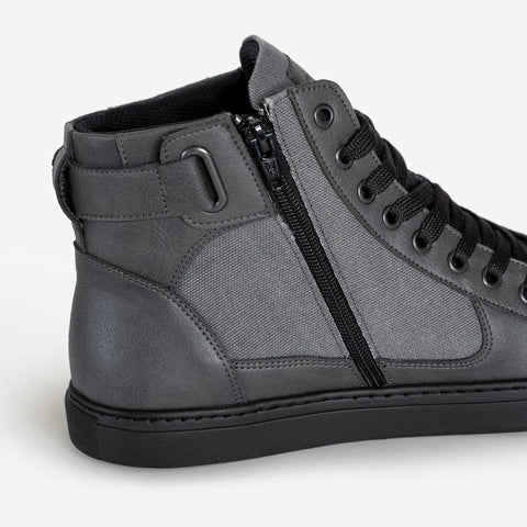 Wallace - Gris Zipper