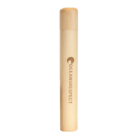 Étui de voyage en bambou (pour brosse à dents)