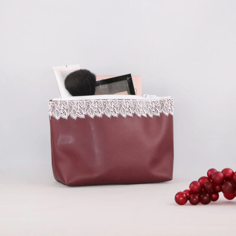 Trousse triangle en alter-cuir de raisin