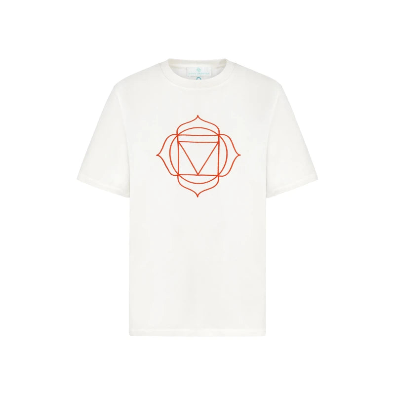 Tee-shirt Unisex Chakra Racine en Coton Bio