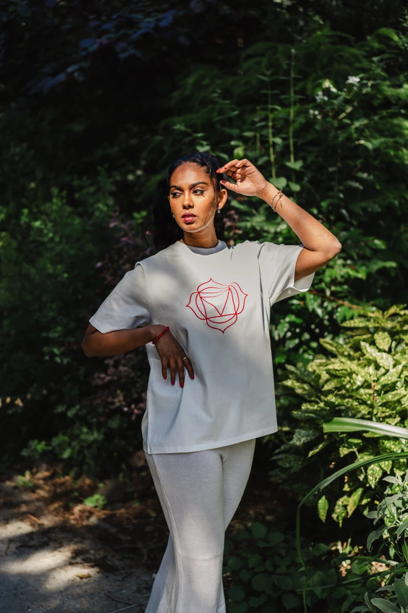 Tee-shirt Unisex Chakra Racine en Coton Bio