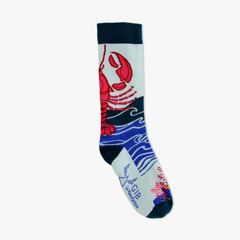 GIB La Manufacture | Chaussette à l'unité Le homard