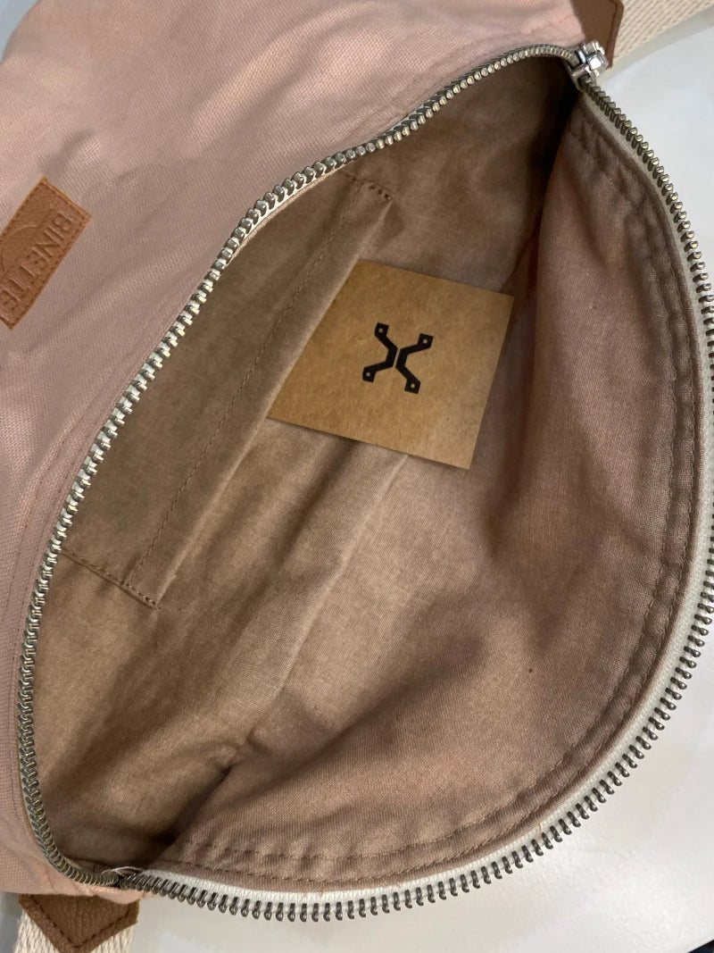Sac banane Binette XL Cassis - Rose