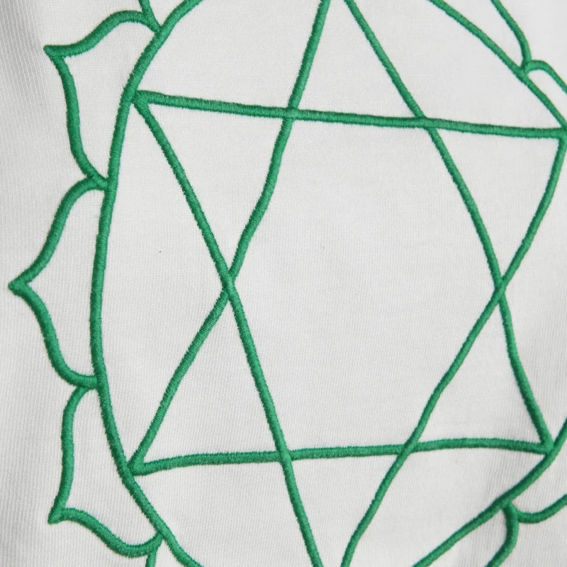 Tee-shirt Unisex Chakra du Coeur en Coton Bio