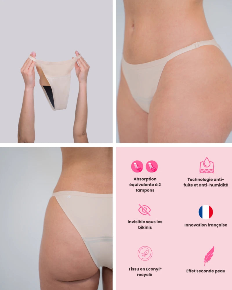 SOUS MAILLOT MENSTRUEL DUNA BIKINI