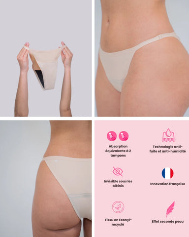SOUS MAILLOT MENSTRUEL DUNA BIKINI