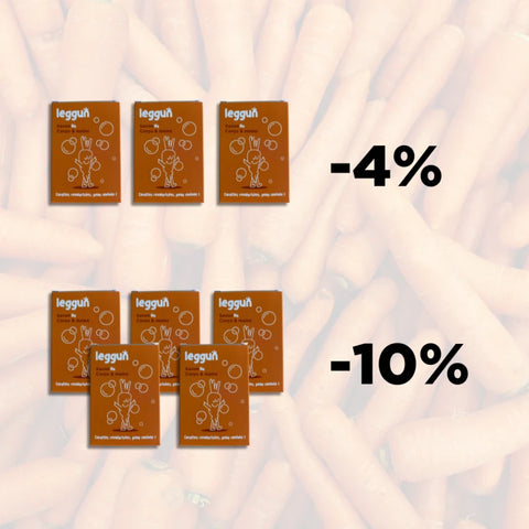 Savon surgras à la carotte tordue