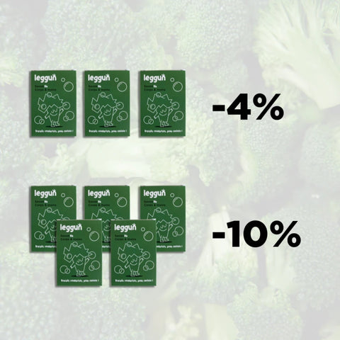 Savon surgras au brocoli joufflu