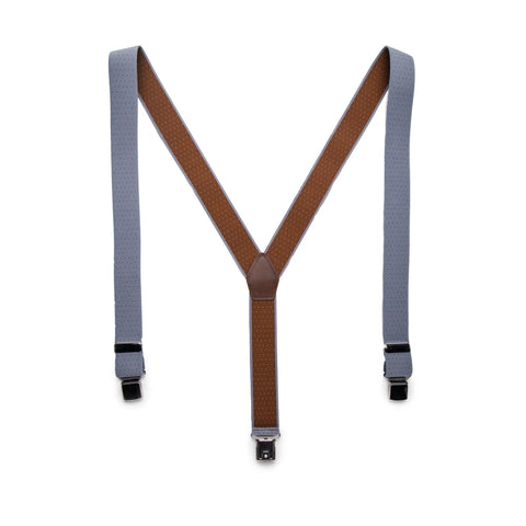 Men's Vegan Suspenders Adam Blue
