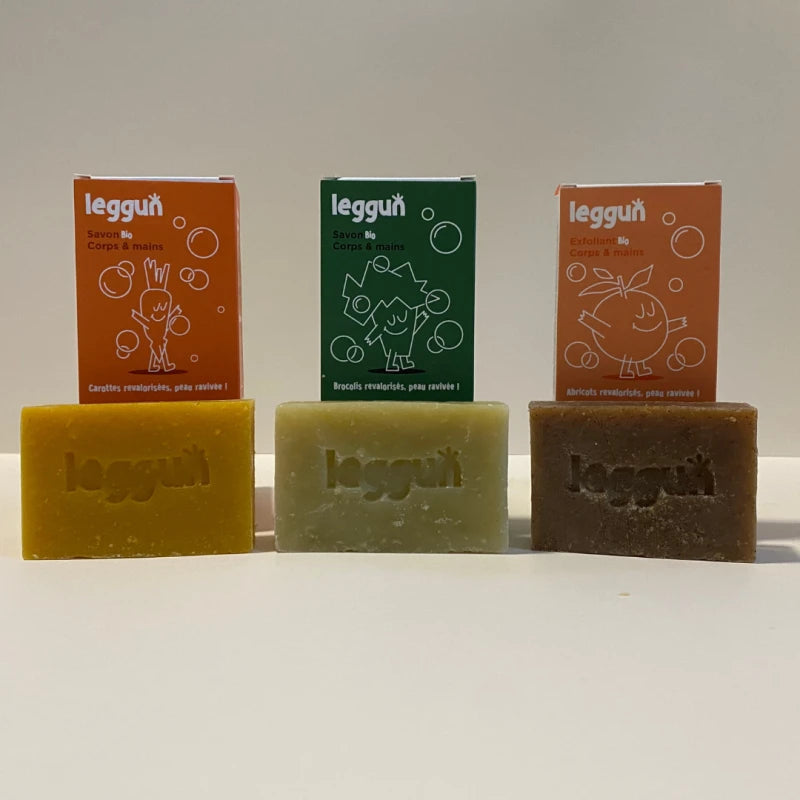 Trio de savons surgras