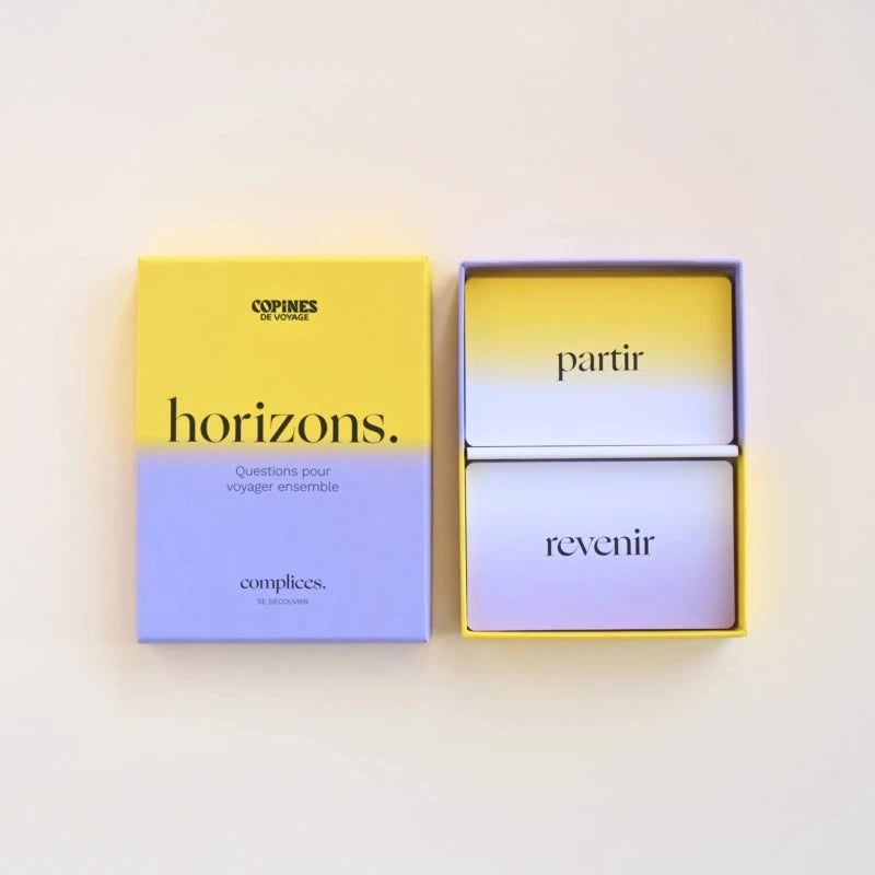 horizons. (Copines de voyage x complices.)