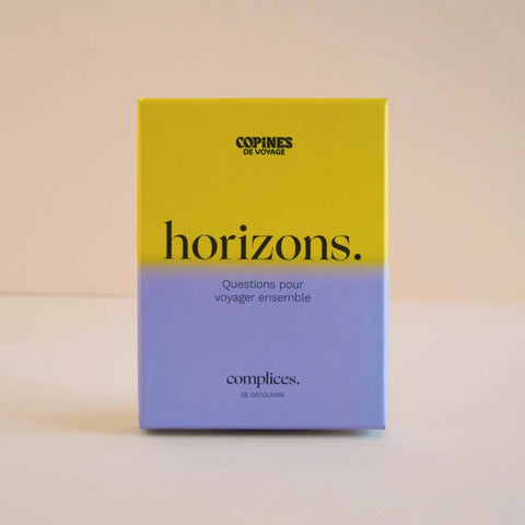 horizons. (Copines de voyage x complices.)