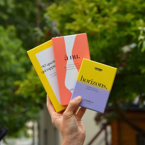 Offre trio : 90 questions, à nu & horizons.